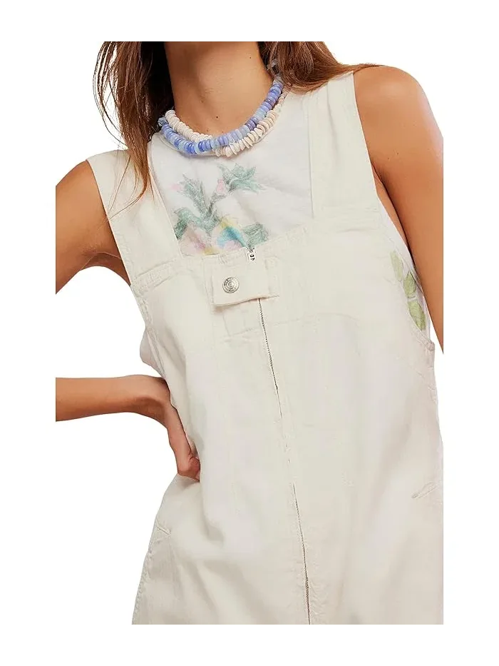Комбинезон джинсовый We The Free Jude Free People — изображение 5 из 5, экру