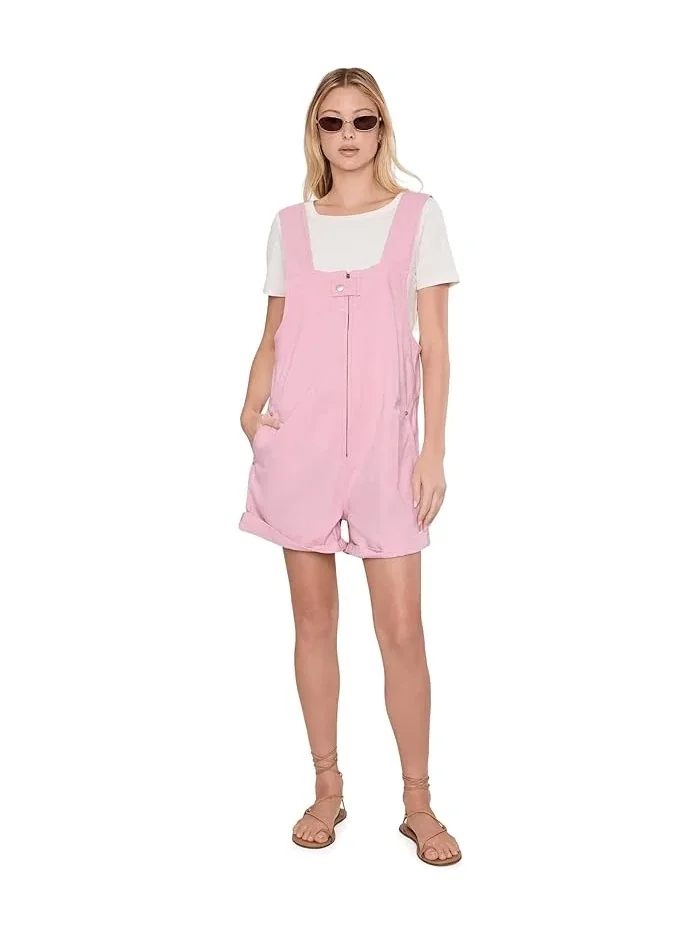 Комбинезон джинсовый Jude Free People — изображение 2 из 5, розовый