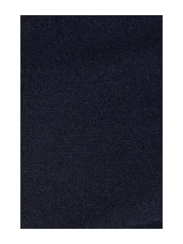 Свитер с высоким V-вырезом модель High V-Neck Short Sleeve Vince — изображение 5 из 5, коричневый