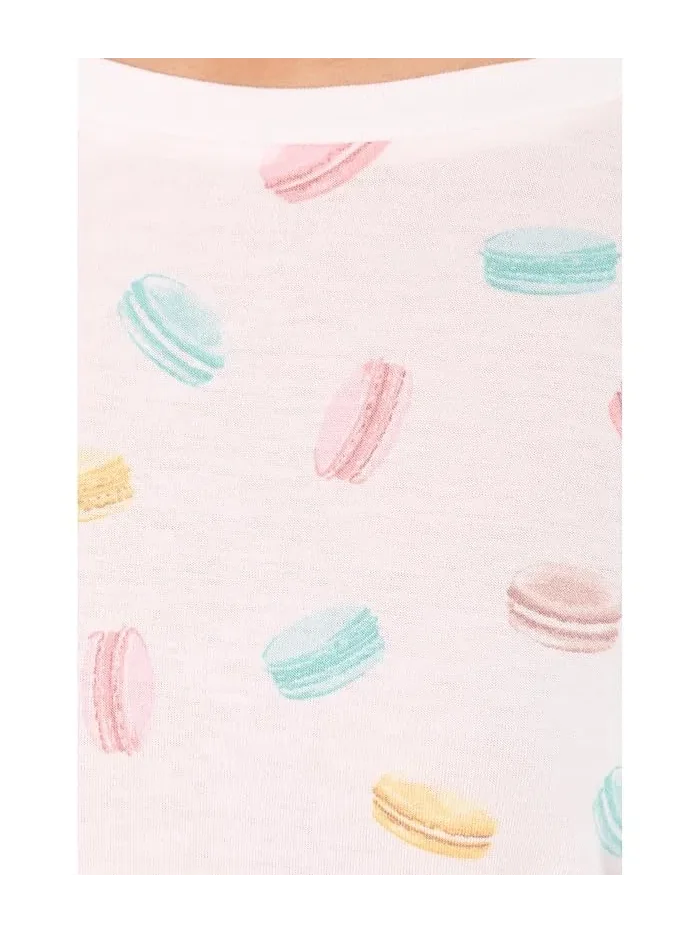 Пижамный комплект с цветочным принтом Star Seeker HONEYDEW, Macarons — изображение 5 из 5, мульти