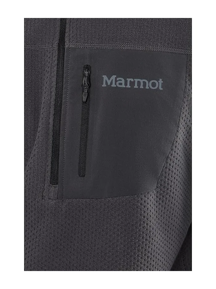 Худи Marmot Airfleece 1/2 Zip — изображение 5 из 5, черный