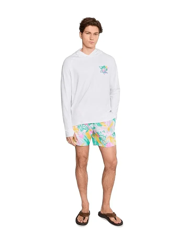 Худи с защитой от солнца The Tacking Toward Sun Hoodie Chubbies — изображение 2 из 5, белый
