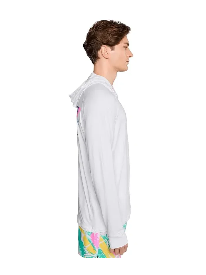 Худи с защитой от солнца The Tacking Toward Sun Hoodie Chubbies — изображение 3 из 5, белый