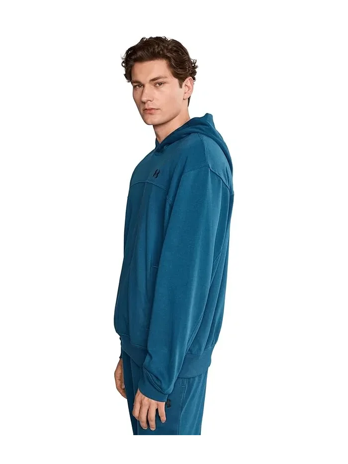 Худи Rival Lightweight Under Armour — изображение 3 из 5, синий/черный
