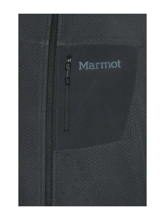 Худи Marmot Airfleece Hoodie — изображение 5 из 5, черный