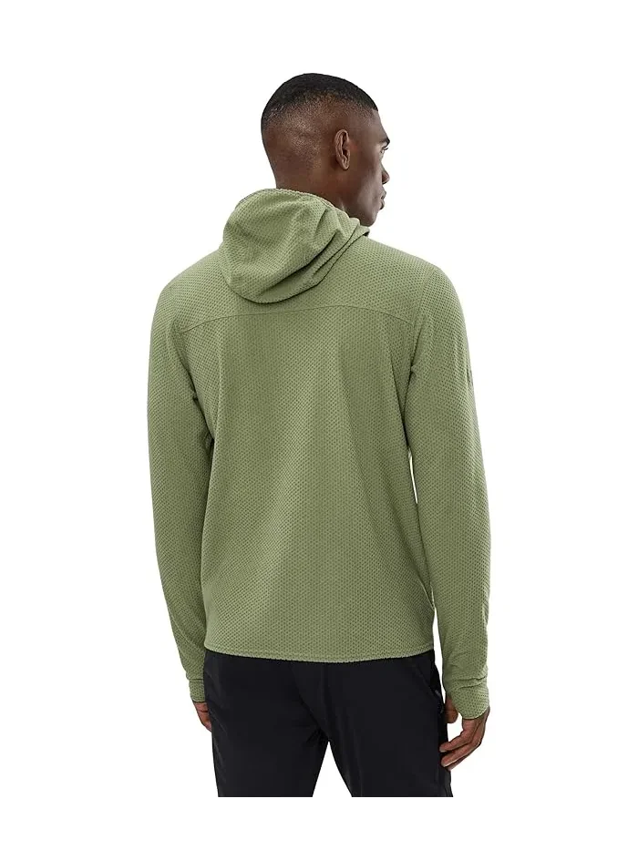 Худи с флисом техническое Airfleece Hoodie Marmot — изображение 4 из 5, дромедарийский