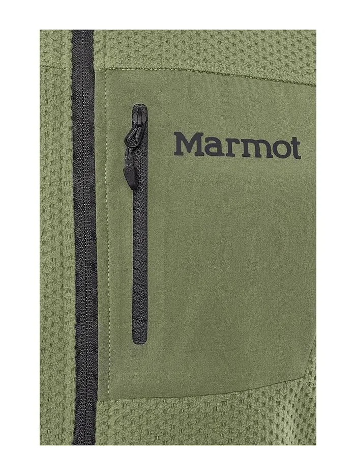 Худи с флисом техническое Airfleece Hoodie Marmot — изображение 5 из 5, дромедарийский