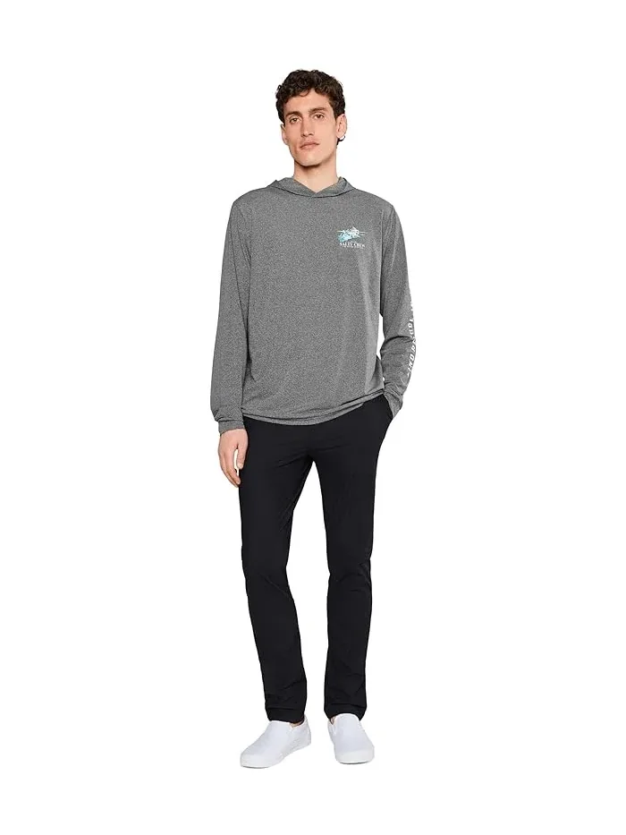 Худи Salty Crew Surface Hood Sunshirt — изображение 2 из 5, темно-серый