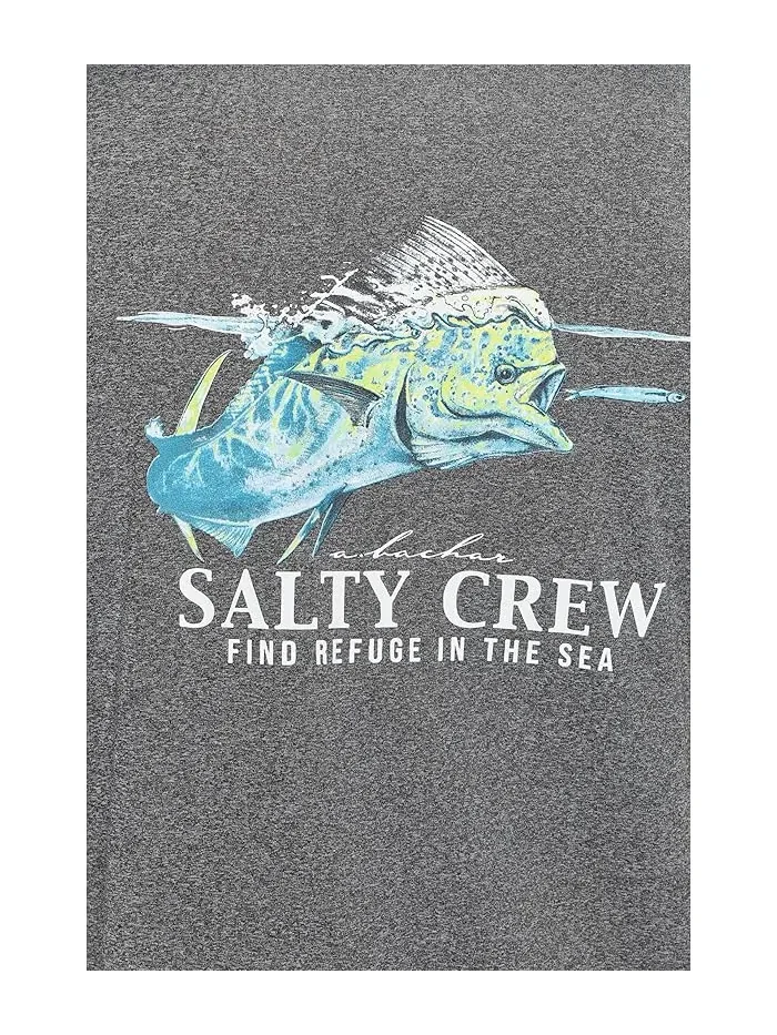 Худи Salty Crew Surface Hood Sunshirt — изображение 5 из 5, темно-серый