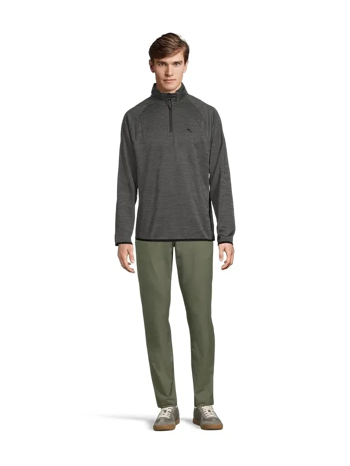 Худи Tommy Bahama Palm Pro 1/2 Zip — изображение 5 из 5, черный