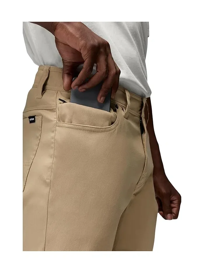 Штаны с пятью карманами Stretch Zion 5 Pocket St Prana — изображение 5 из 5, бежевый