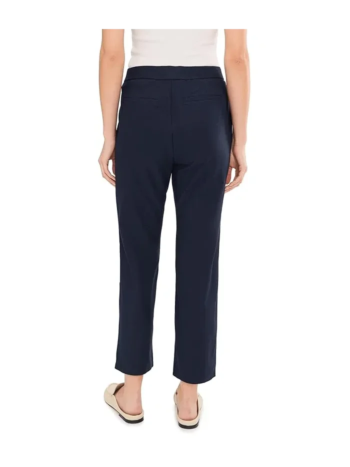 Брюки из стрейч-крепа Washable Stretch Crepe Ankle Kick Pants Eileen Fisher — изображение 4 из 5, пшеница