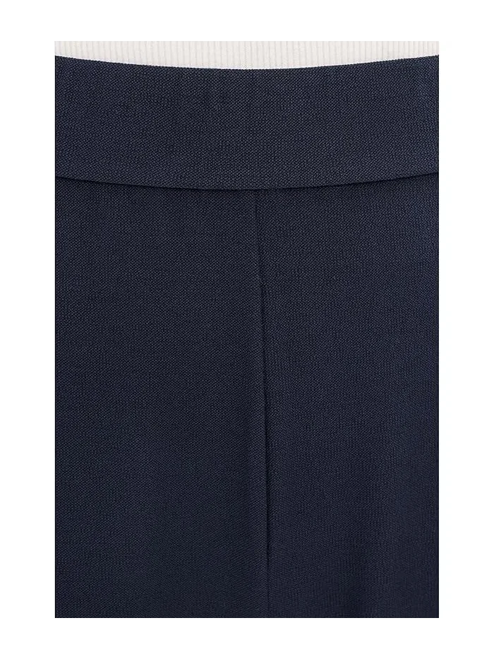 Брюки из стрейч-крепа Washable Stretch Crepe Ankle Kick Pants Eileen Fisher — изображение 5 из 5, пшеница