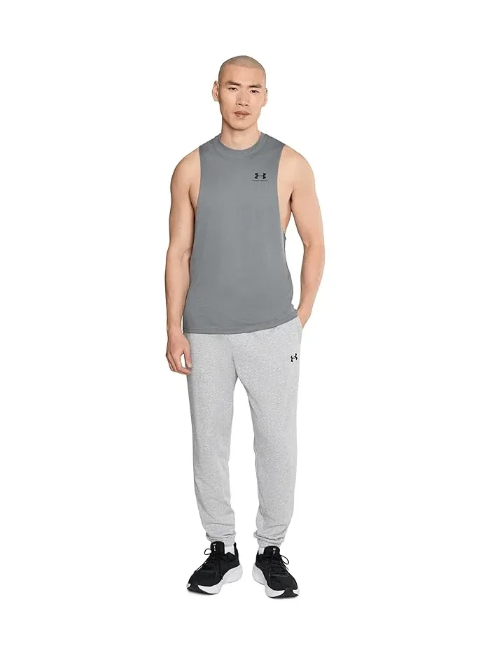 Джоггеры Rival Lightweight Under Armour — изображение 2 из 5, серый светлый/черный