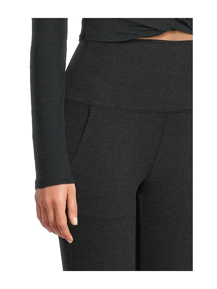 Брюки bootcut с карманами Spacedye High Waisted Practice Pocket Bootcut Beyond Yoga — изображение 4 из 5, ежевика