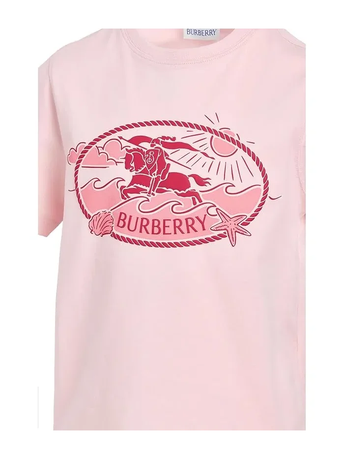 Топ Cedar Wave Burberry Kids — изображение 3 из 3, розовый