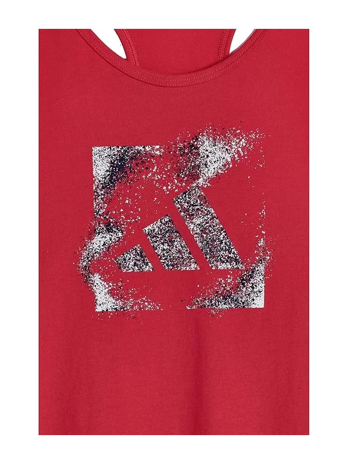 Топ Racer Back Tank Adidas Kids — изображение 3 из 3, рубин