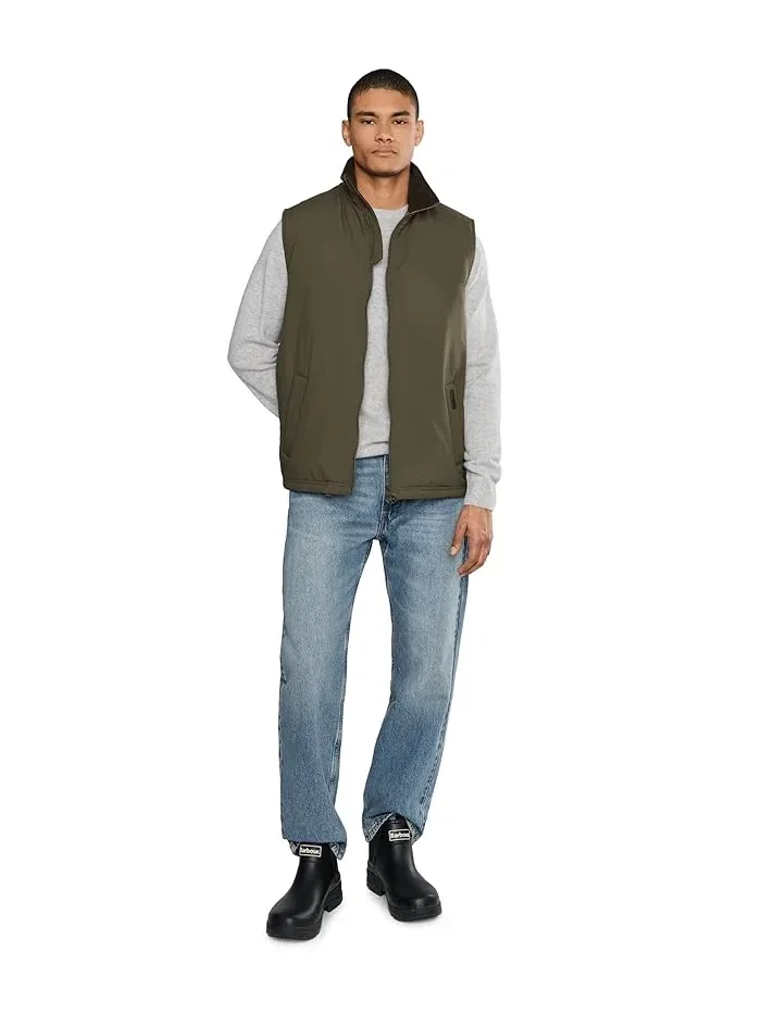 Жилет утепленный Hepscott Barbour — изображение 2 из 5, оливковый
