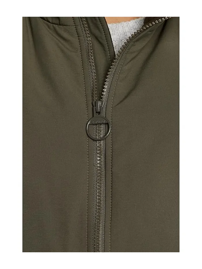 Жилет утепленный Hepscott Barbour — изображение 5 из 5, оливковый