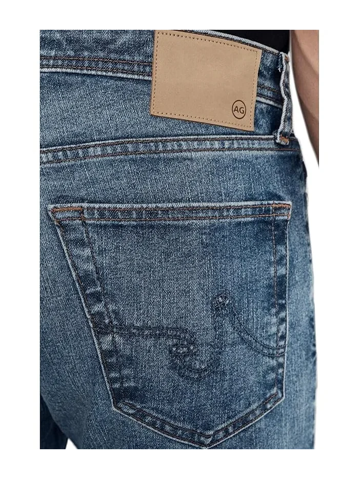 Джинсы современные slim Tellis AG Jeans, Horsetail — изображение 5 из 5, хвощ