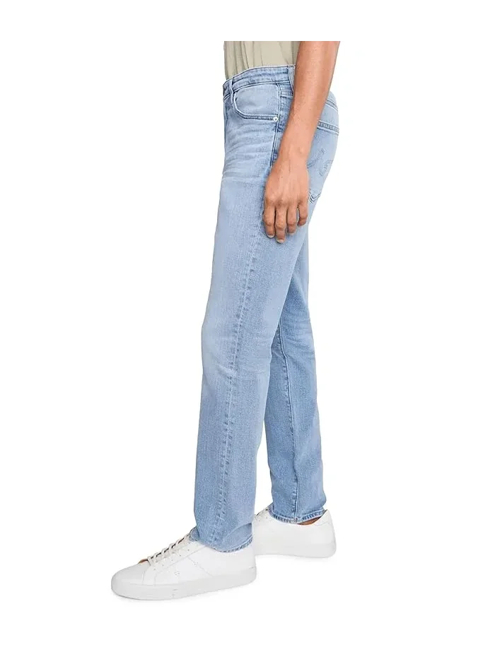 Джинсы slim straight Everett AG Jeans, 18 Years Vienna — изображение 3 из 5, коричневый