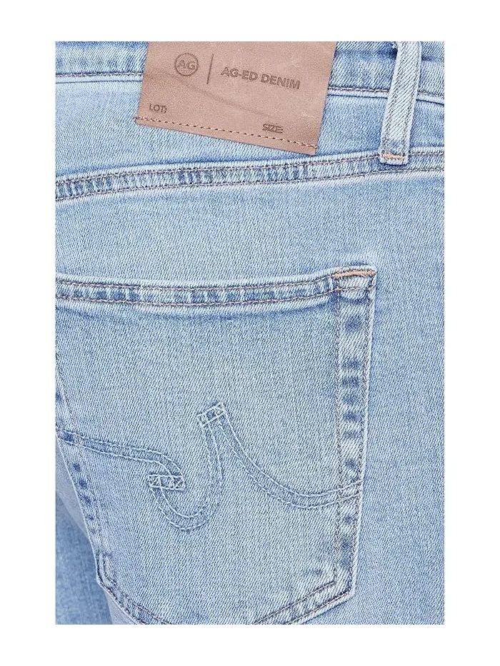 Джинсы slim straight Everett AG Jeans, 18 Years Vienna — изображение 5 из 5, коричневый