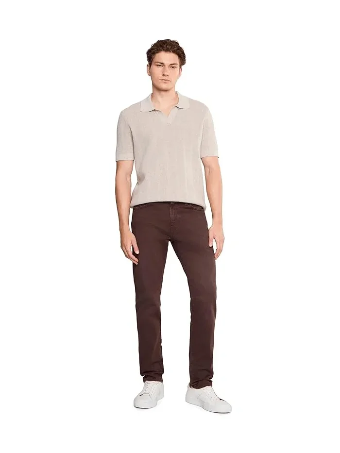 Джинсы Modern Slim Tellis AG Jeans, 7 Years Sulfur Oak Barrel — изображение 2 из 5, дуб-бочка