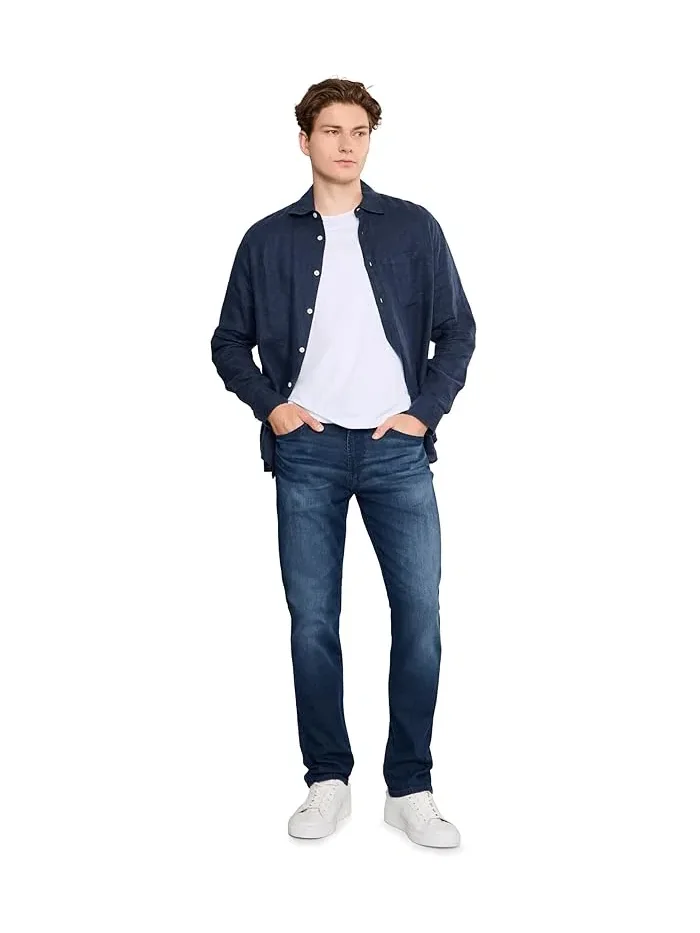 Джинсы slim straight Everett AG Jeans, Yountville — изображение 2 из 5, серый