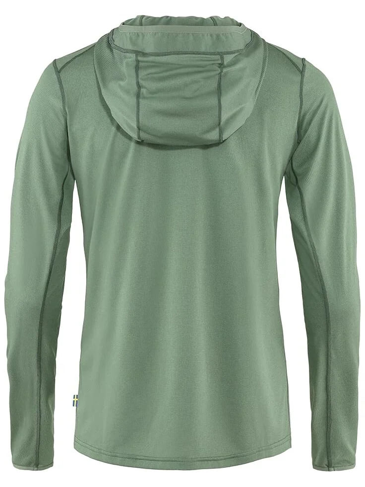 Худи Fjällräven Abisko Sun-Hoodie — изображение 2 из 2, зеленый