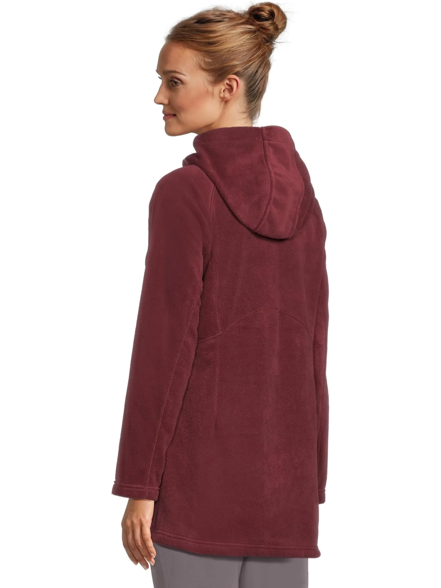 Худи Columbia Benton Springs II Long Hoodie — изображение 3 из 5, насыщенный винный