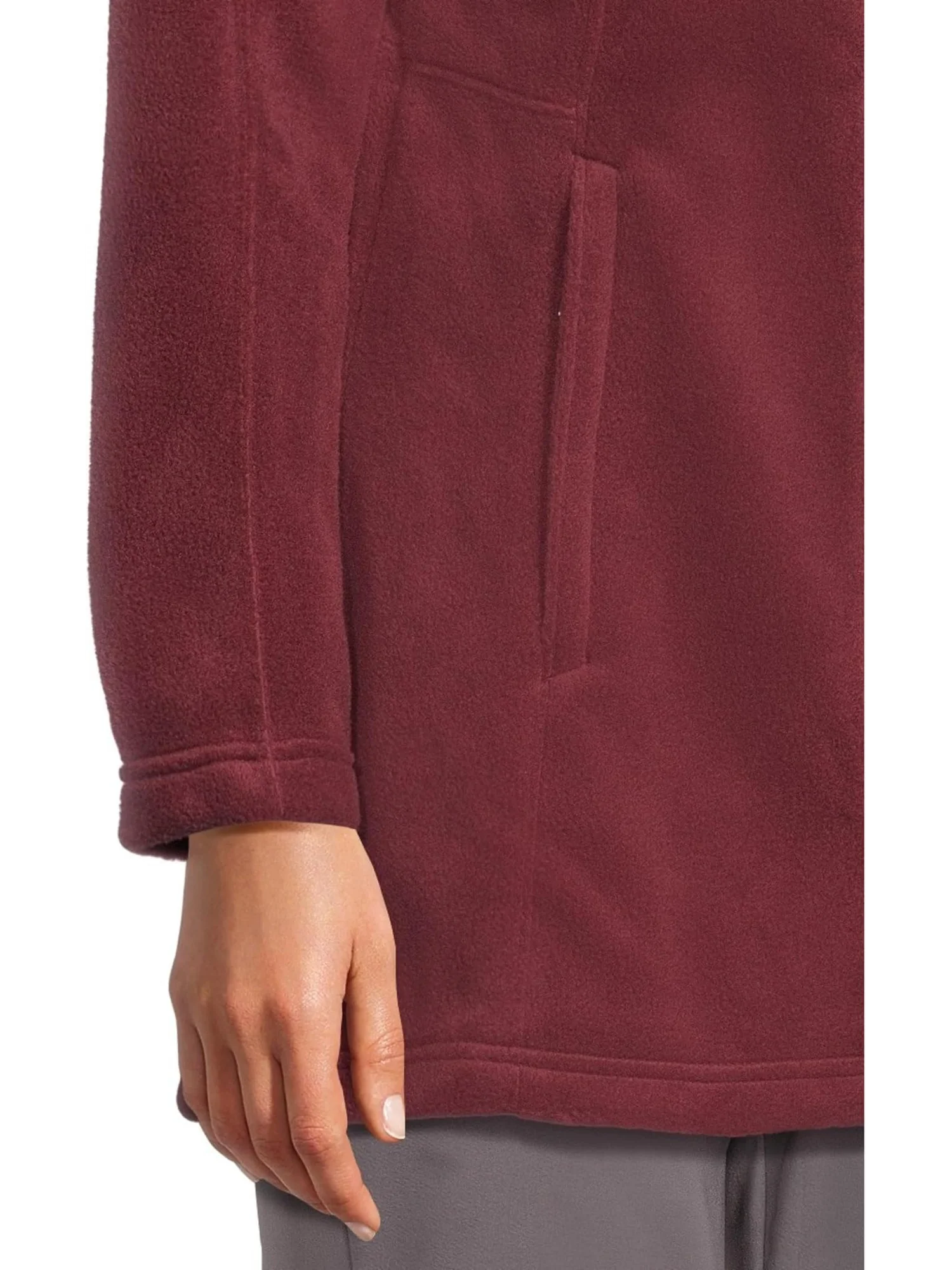 Худи Columbia Benton Springs II Long Hoodie — изображение 4 из 5, насыщенный винный