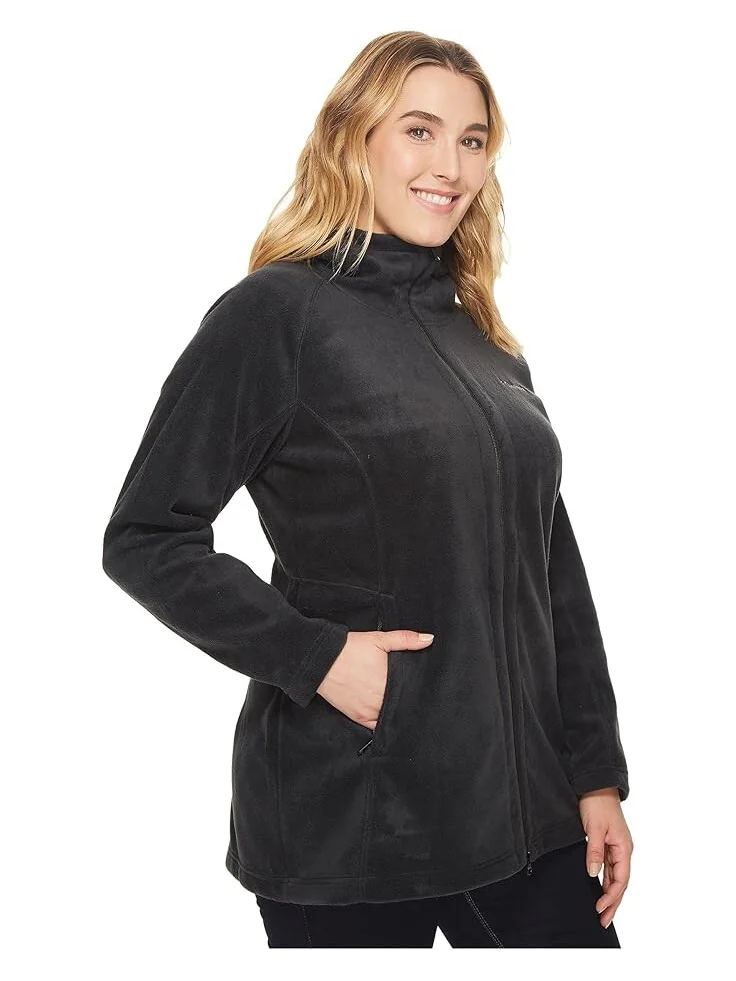 Худи Columbia Plus Size Benton Springs II Long Hoodie — изображение 4 из 5, черный