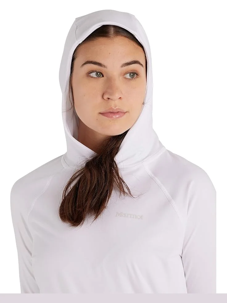 Толстовка Marmot Marmot Windridge Hoody Performance Shirt — изображение 3 из 4, белый