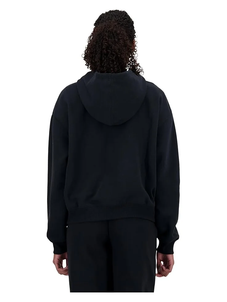 Худи New Balance Sport Essentials Fleece Hoodie — изображение 2 из 3, черный