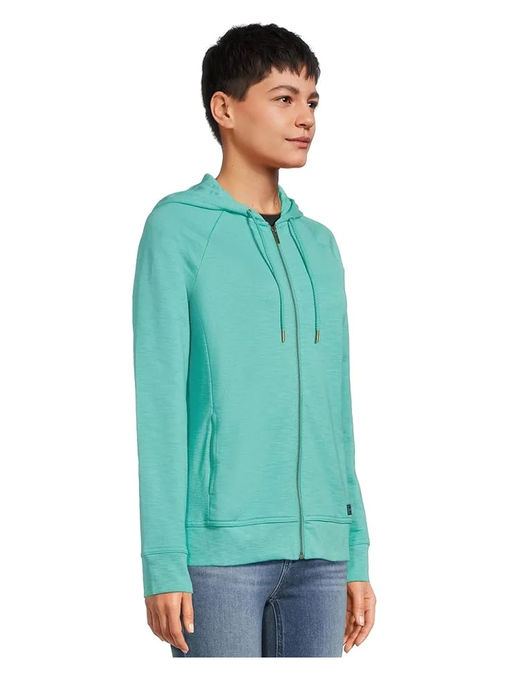 Худи L.L.Bean Peaks Island Full-Zip Hoodie — изображение 2 из 5, ледниковый бирюзовый