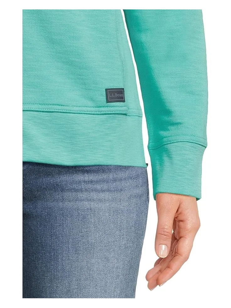 Худи L.L.Bean Peaks Island Full-Zip Hoodie — изображение 4 из 5, ледниковый бирюзовый