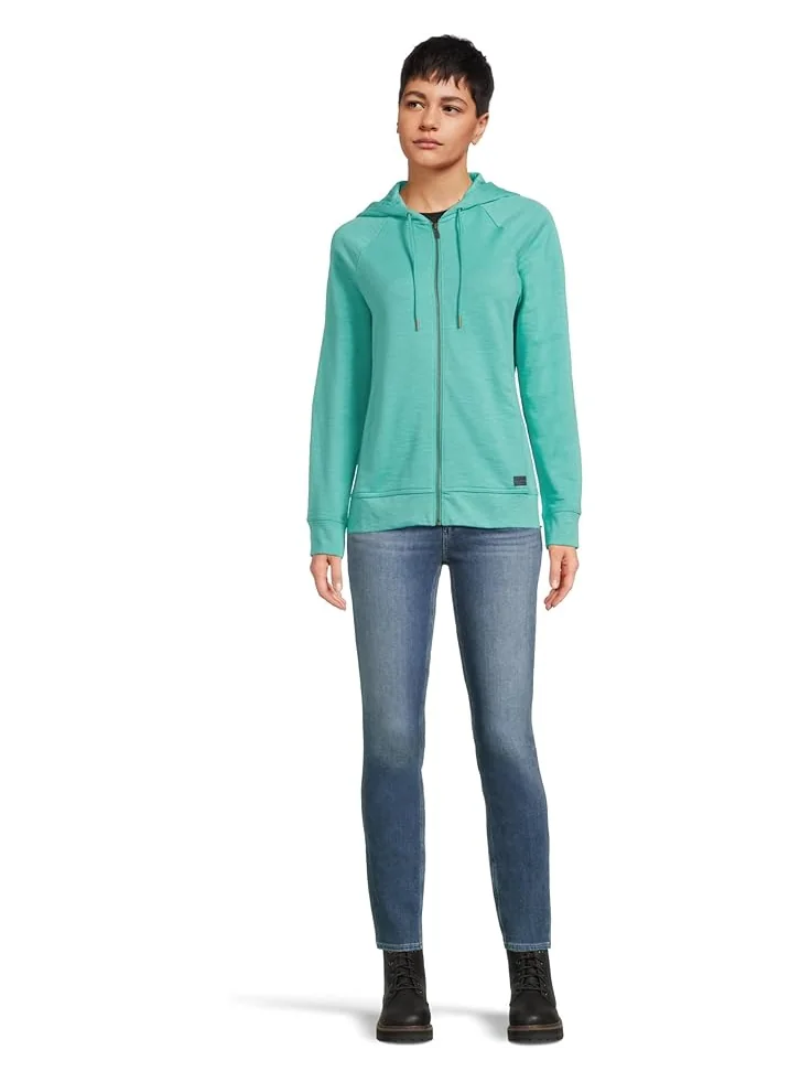 Худи L.L.Bean Peaks Island Full-Zip Hoodie — изображение 5 из 5, ледниковый бирюзовый