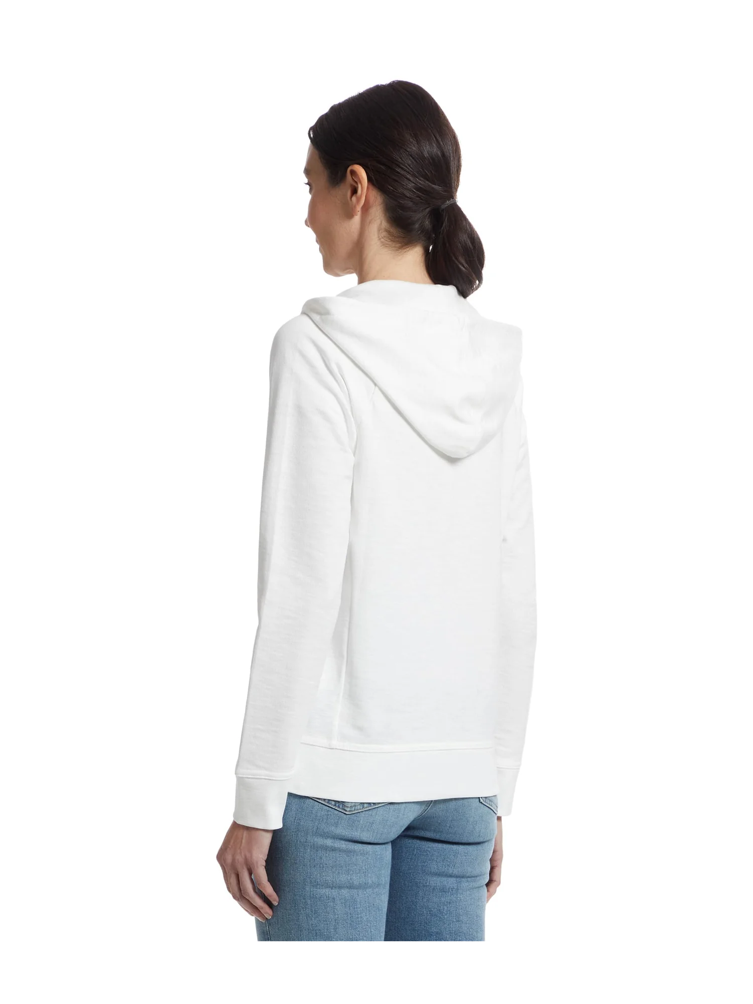 Худи L.L.Bean Peaks Island Full-Zip Hoodie — изображение 3 из 5, белый