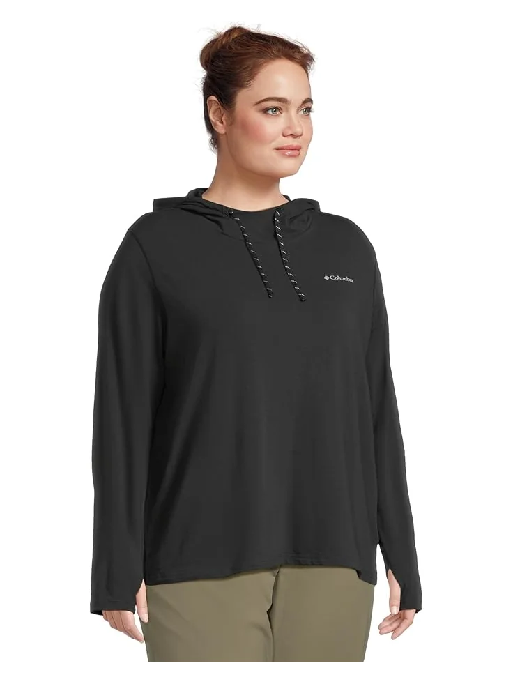 Худи Columbia Plus Size Sun Trek Hoodie II — изображение 2 из 5, черный