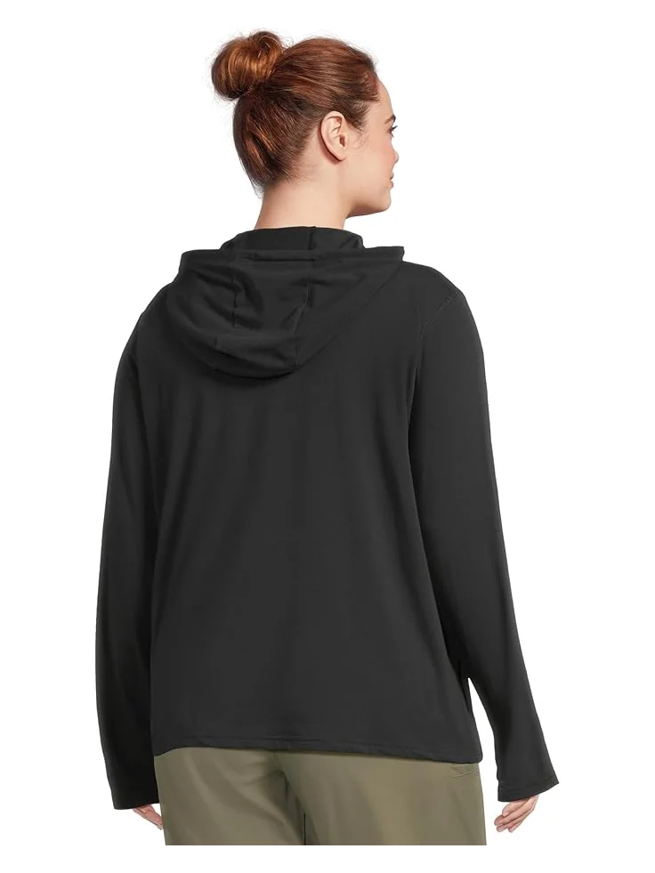 Худи Columbia Plus Size Sun Trek Hoodie II — изображение 3 из 5, черный