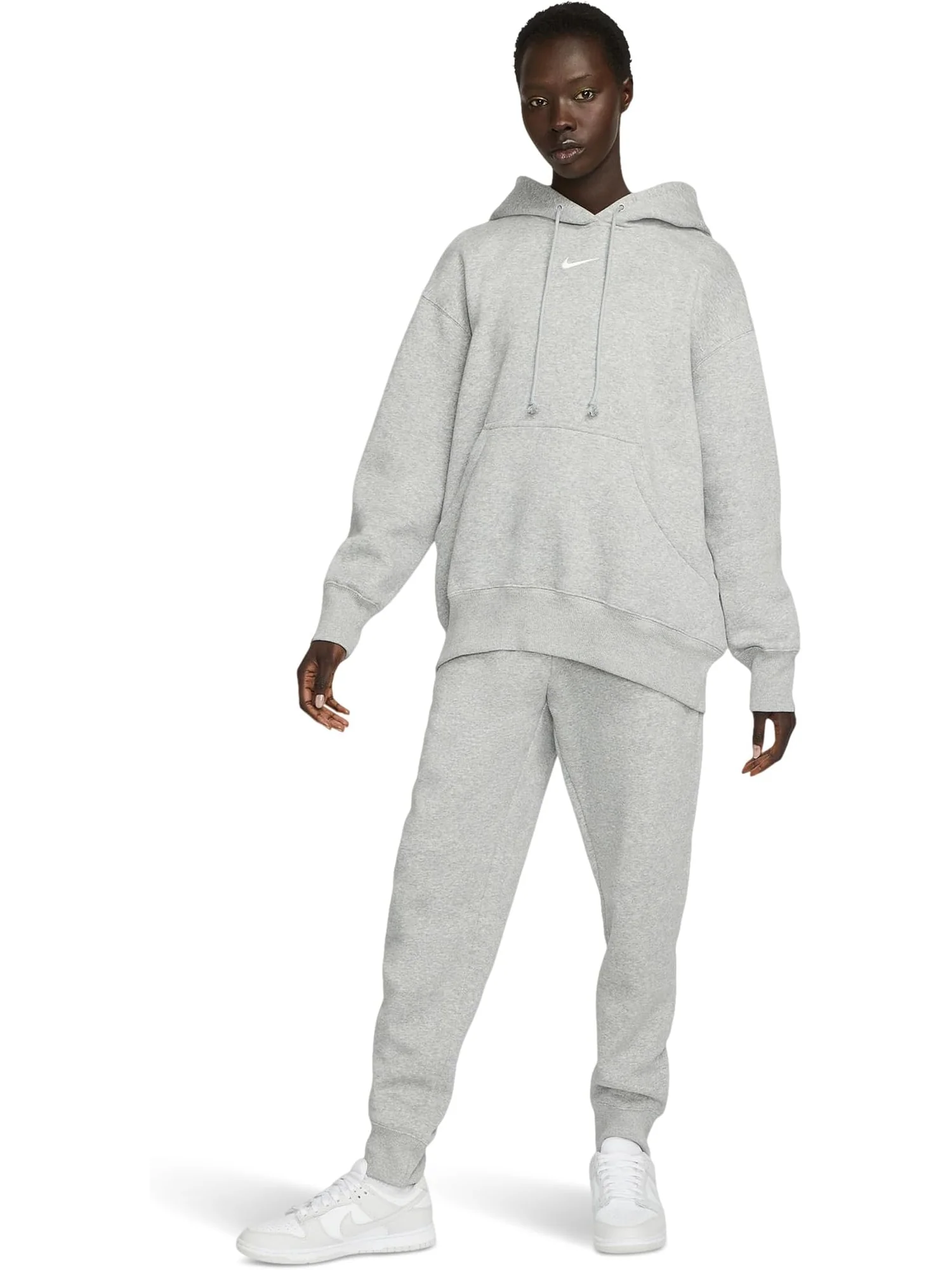 Худи Nike Sportswear Phoenix Fleece Oversized Pullover Hoodie — изображение 4 из 4, темный серый