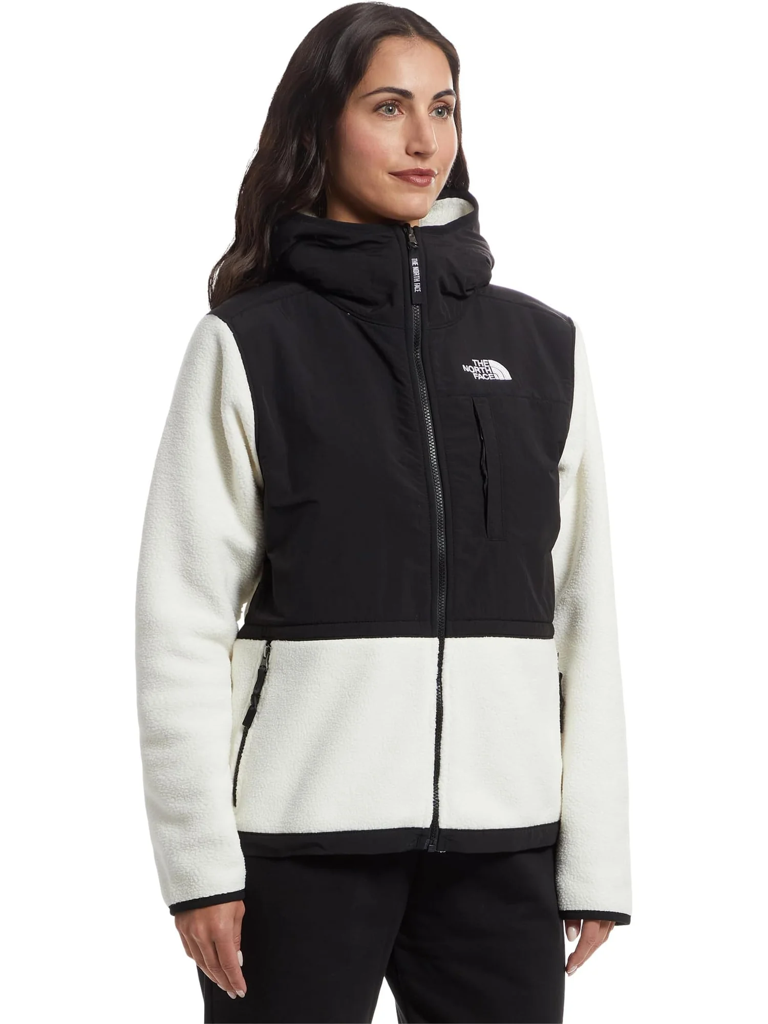 Худи The North Face Retro Denali Hoodie — изображение 2 из 5, белый/черный