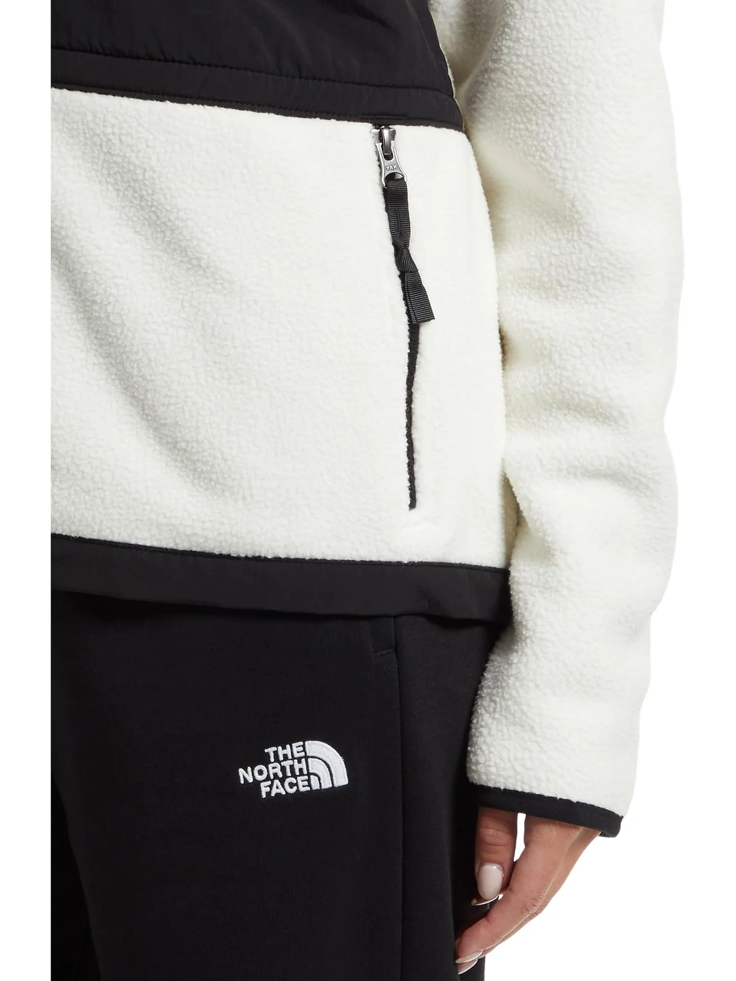 Худи The North Face Retro Denali Hoodie — изображение 4 из 5, белый/черный