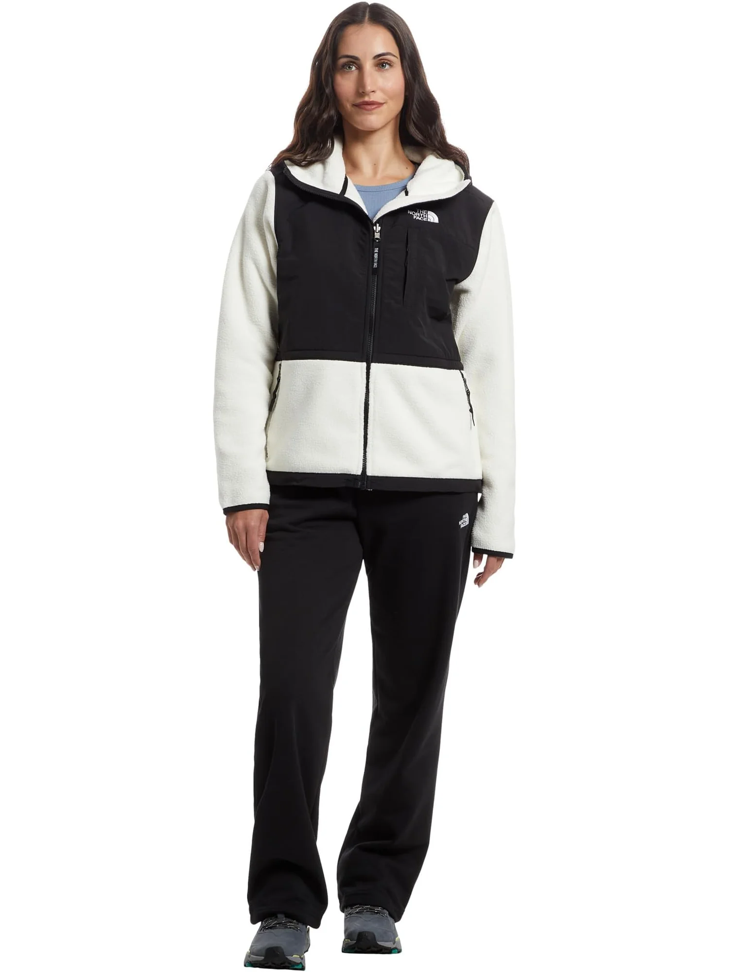 Худи The North Face Retro Denali Hoodie — изображение 5 из 5, белый/черный
