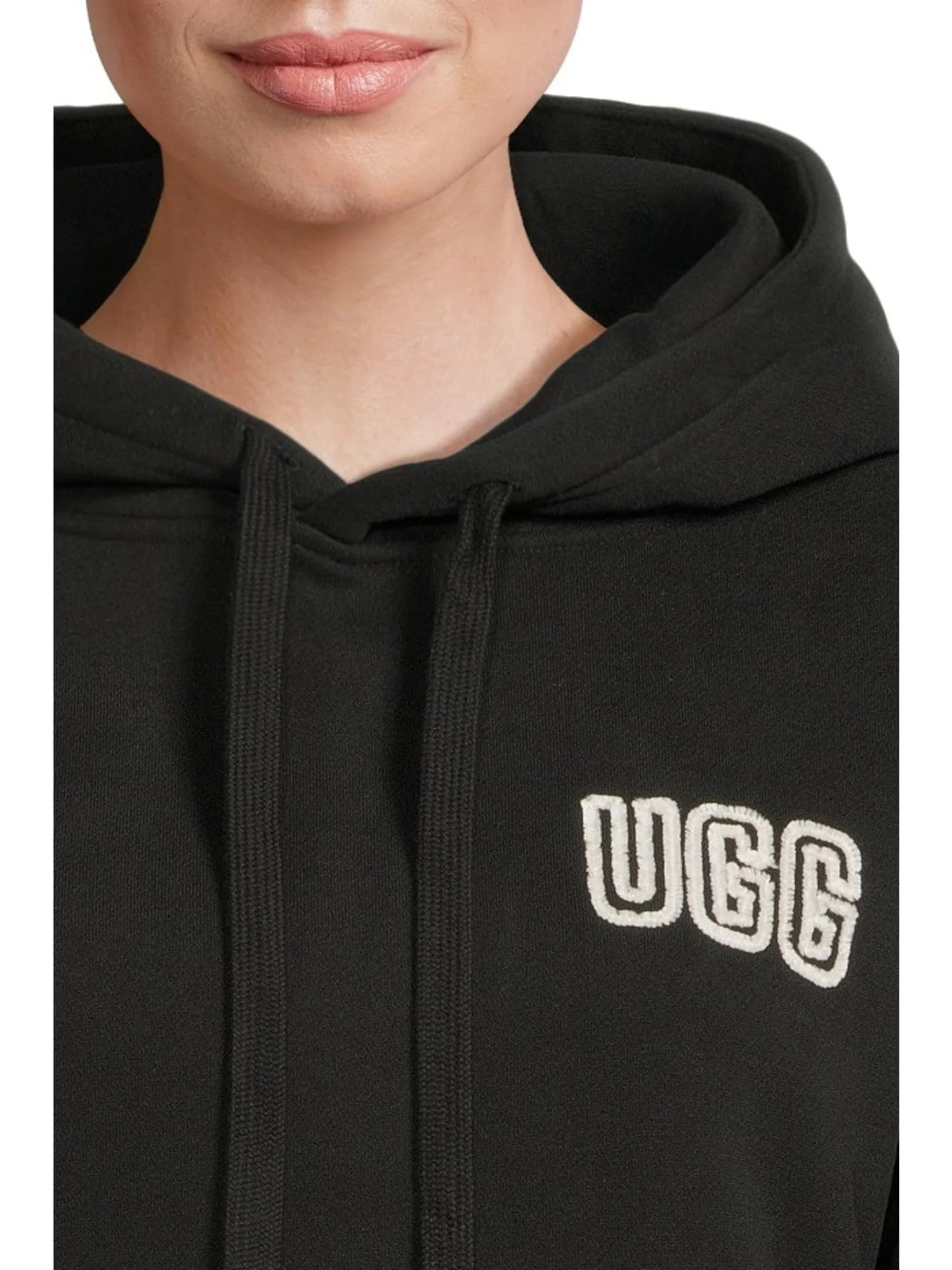 Женская толстовка с капюшоном Ugg Logo UGG — изображение 4 из 5, черный