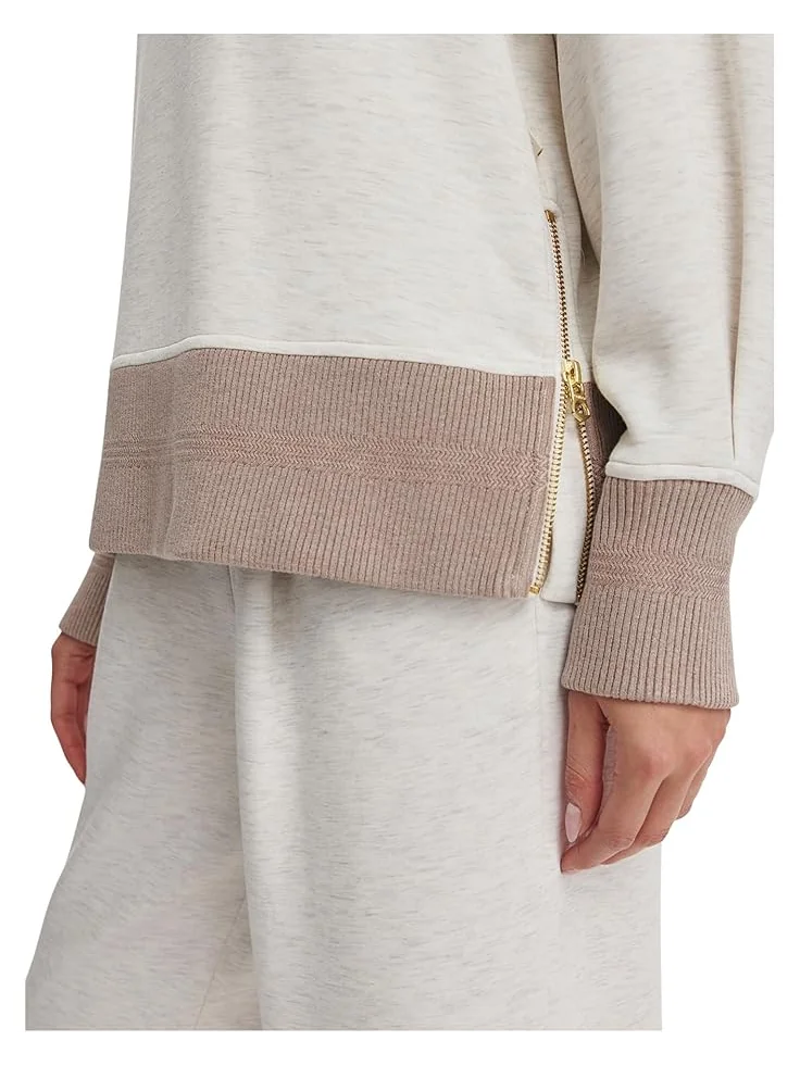 Женский худи Varley Loxley Raglan Boyfriend Sweat — изображение 4 из 5, слоновая кость