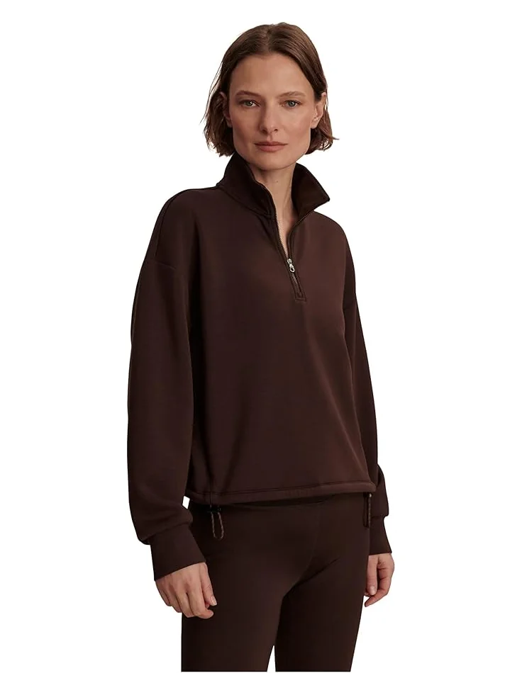 Женский худи Varley Sian Cropped Half Zip Midlayer