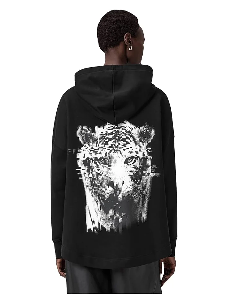 Женский худи AllSaints Static Etie — изображение 3 из 5, черный