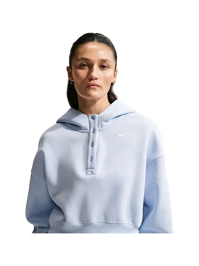Худи Nike Sportswear Phoenix Fleece Oversized Crop Henley