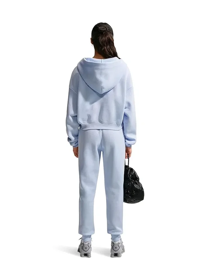 Худи Nike Sportswear Phoenix Fleece Oversized Crop Henley — изображение 3 из 5, синий